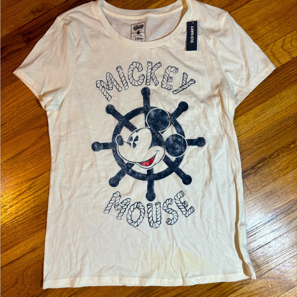 NWT! Disney Mickey Mouse Nautical T-Shirt